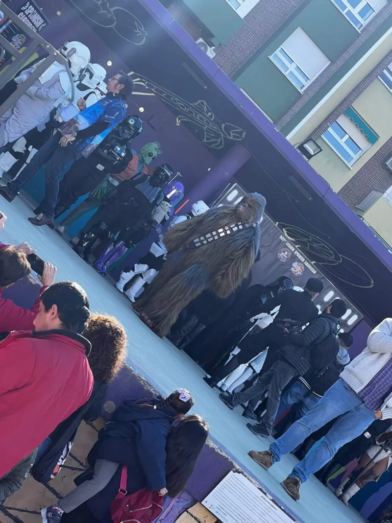 La Legión 501 realiza un desfile "galáctico" a favor de Martín