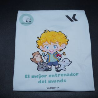 Camiseta entrenador Pokémon