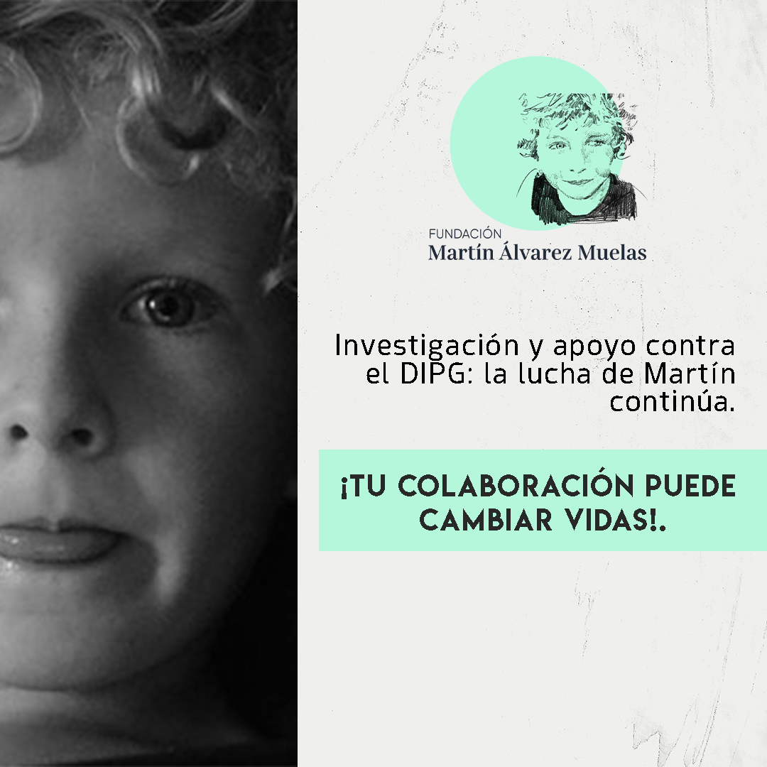 La Fundación Martín no puede solo trabaja en investigación y apoyo contra el DIPG, un agresivo cáncer infantil cerebral.