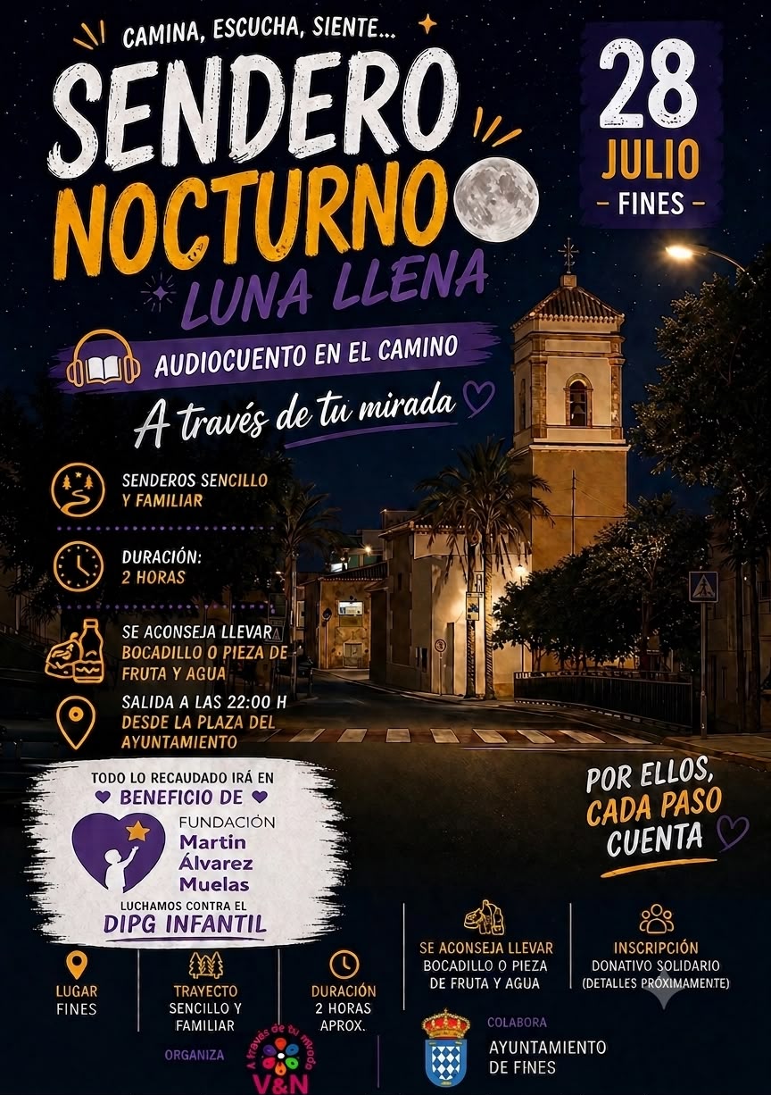 Inscripción Solidaria – Sendero Nocturno Luna Llena